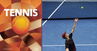 Jannik Sinner au service aux ATP Finals