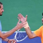 Daniil Medvedev and Carlos Alcaraz, Indian Wells 2026