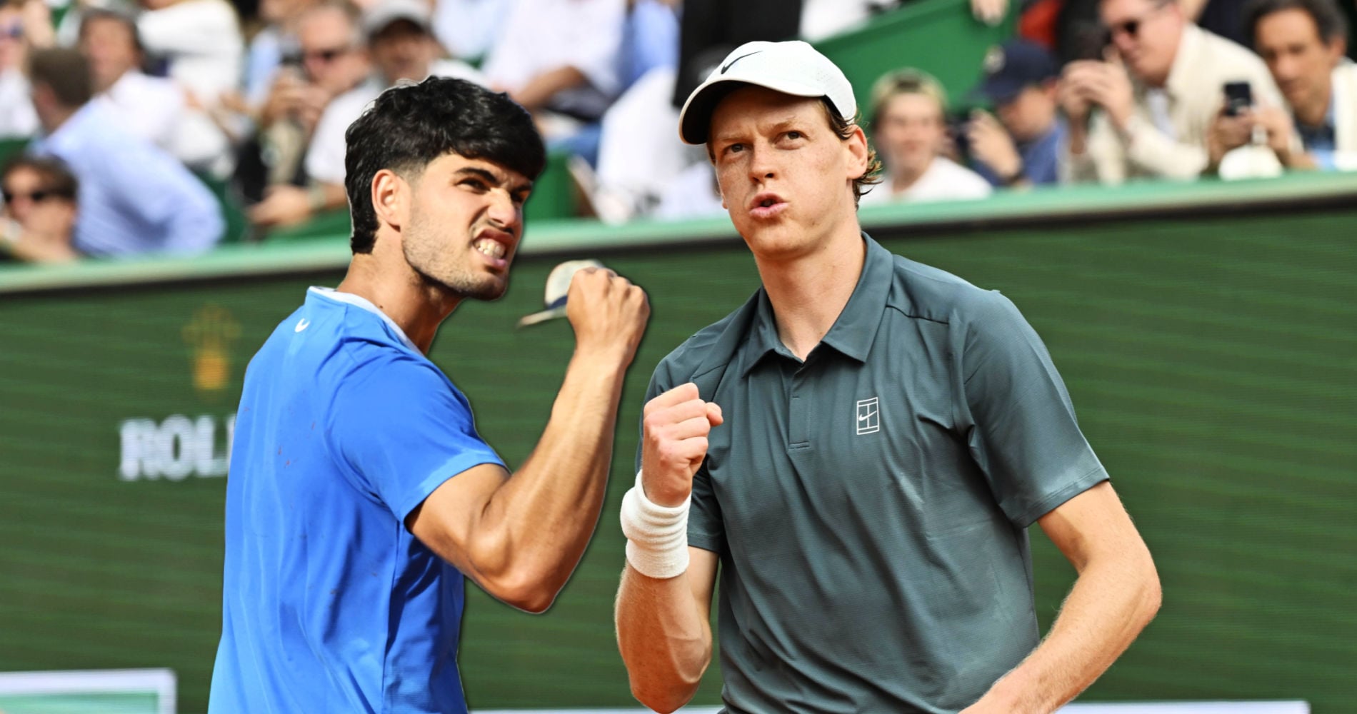 Carlos Alcaraz et Jannik Sinner, Monte-Carlo 2026