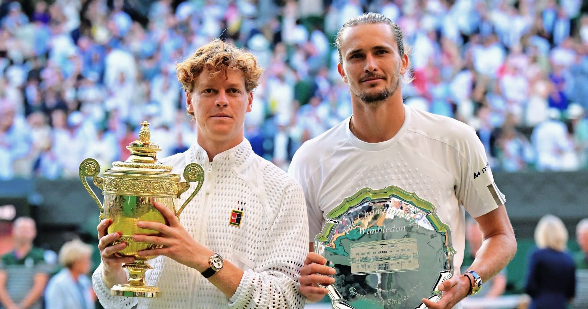 Jannik Sinner et Alexander Zverev - Wimbledon 2026
