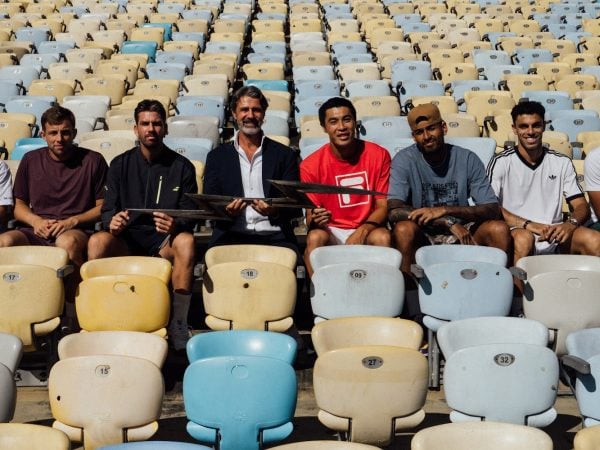 Patrick Mouratoglou et les joueurs - UTS Rio 2026